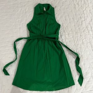 Anthropology Maeve Halter Shirt Dress SZ 10